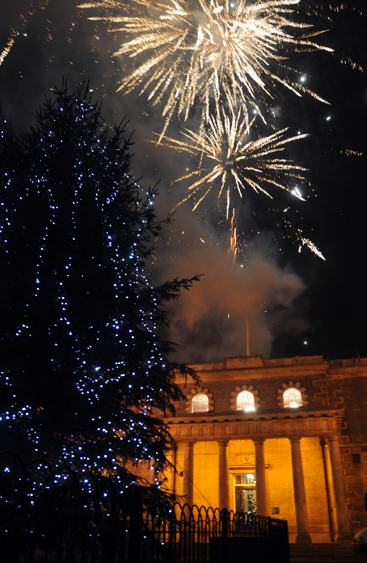 Salisbury Christmas fireworks